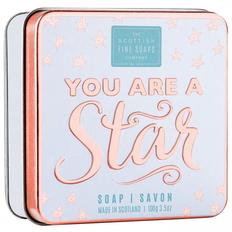 Мыло "Ты звезда" - Scottish Fine Soaps You Are A Star Soap In A Tin — фото N1