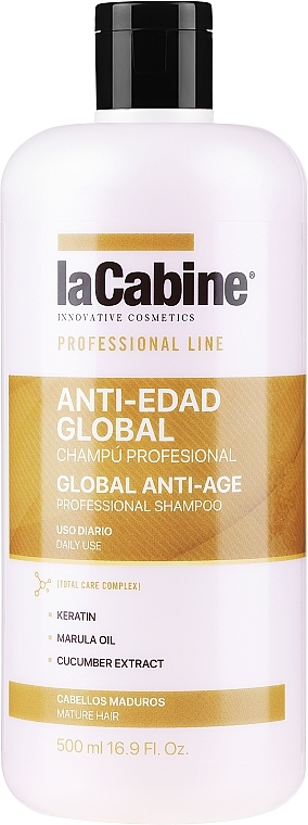 Шампунь антивіковий для волосся - La Cabine Anti-Age Professional Shampoo — фото N1