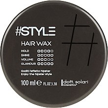 Духи, Парфюмерия, косметика Воск для волос - Dott. Solari Style Hair Wax