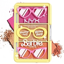 Палетка для макияжа - NYX Professional Makeup Barbie Limited Edition Collection Greetings From Barbieland — фото N2