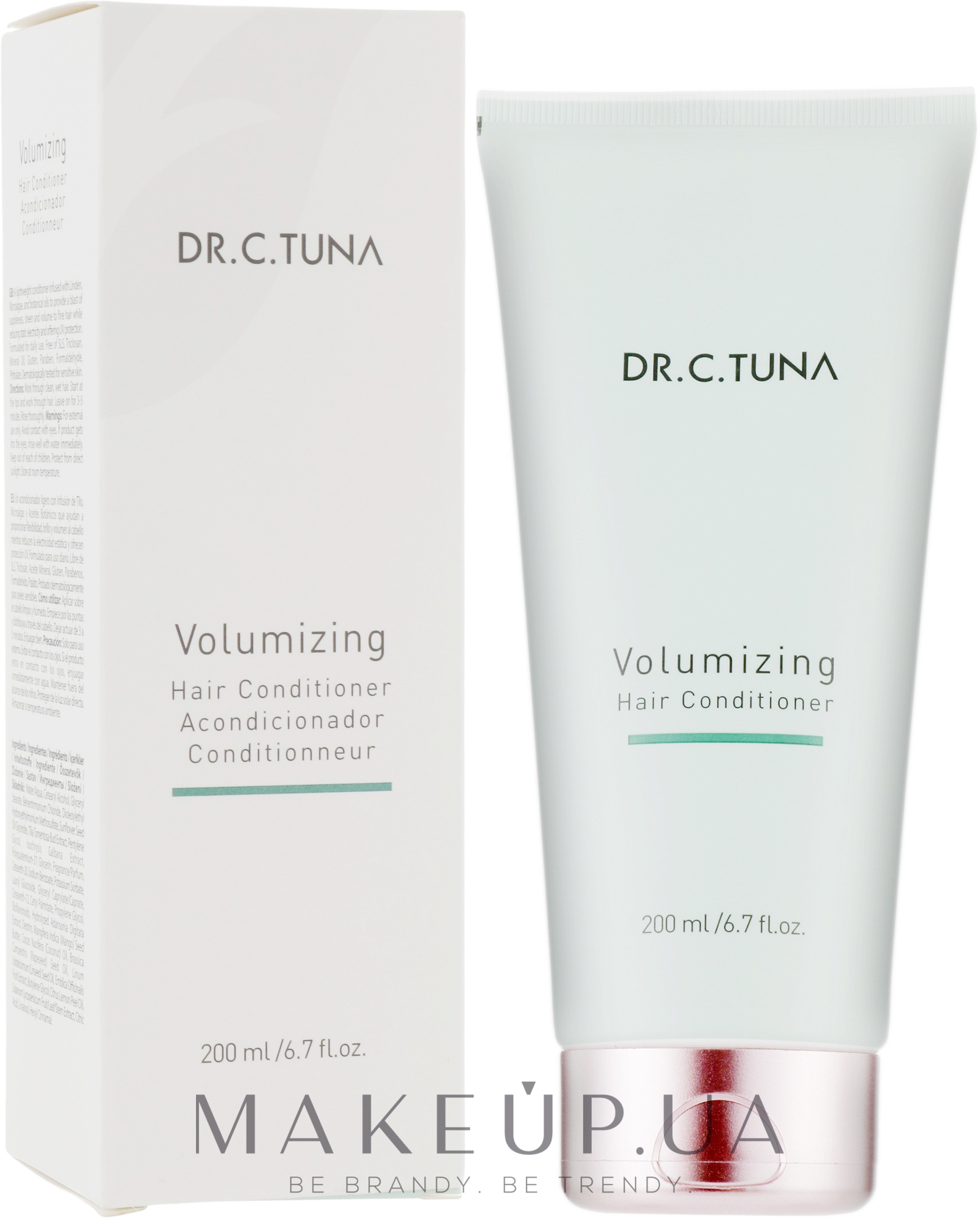 Кондиціонер для об'єму волосся - Farmasi Volumizing Dr. C.Tuna — фото 200ml