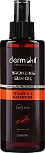 Натуральна олія для засмаги - Dermokil Natural Sun Care Bronzing Sun Oil — фото N1