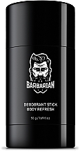 Парфумерія, косметика Дезодорант-стік для тіла тонізувальний "Body Refresh" - Barbarian Deodorant Stick Body Refresh