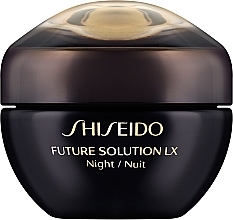 Нічний крем для повного відновлення шкіри обличчя - Shiseido Future Solution LX Total Regenerating Cream — фото N1