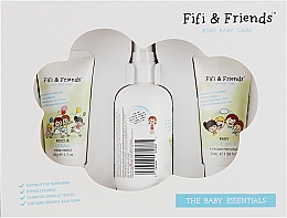 Духи, Парфюмерия, косметика УЦЕНКА Набор детский - Fifi & Friends The Baby Essentials (milk/50ml + cream/50ml + spray/150ml) *