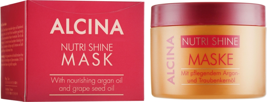 Питательная маска для волос - Alcina Nutri Shine Oil Mask — фото N1