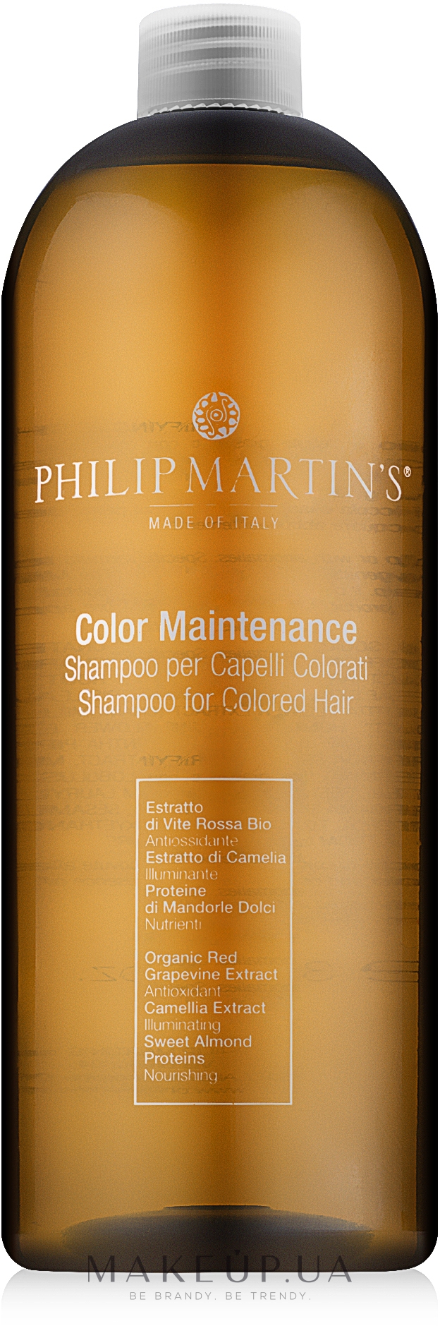 Шампунь для фарбованого волосся - Philip martin's Colour Maintenance Shampoo — фото 1000ml