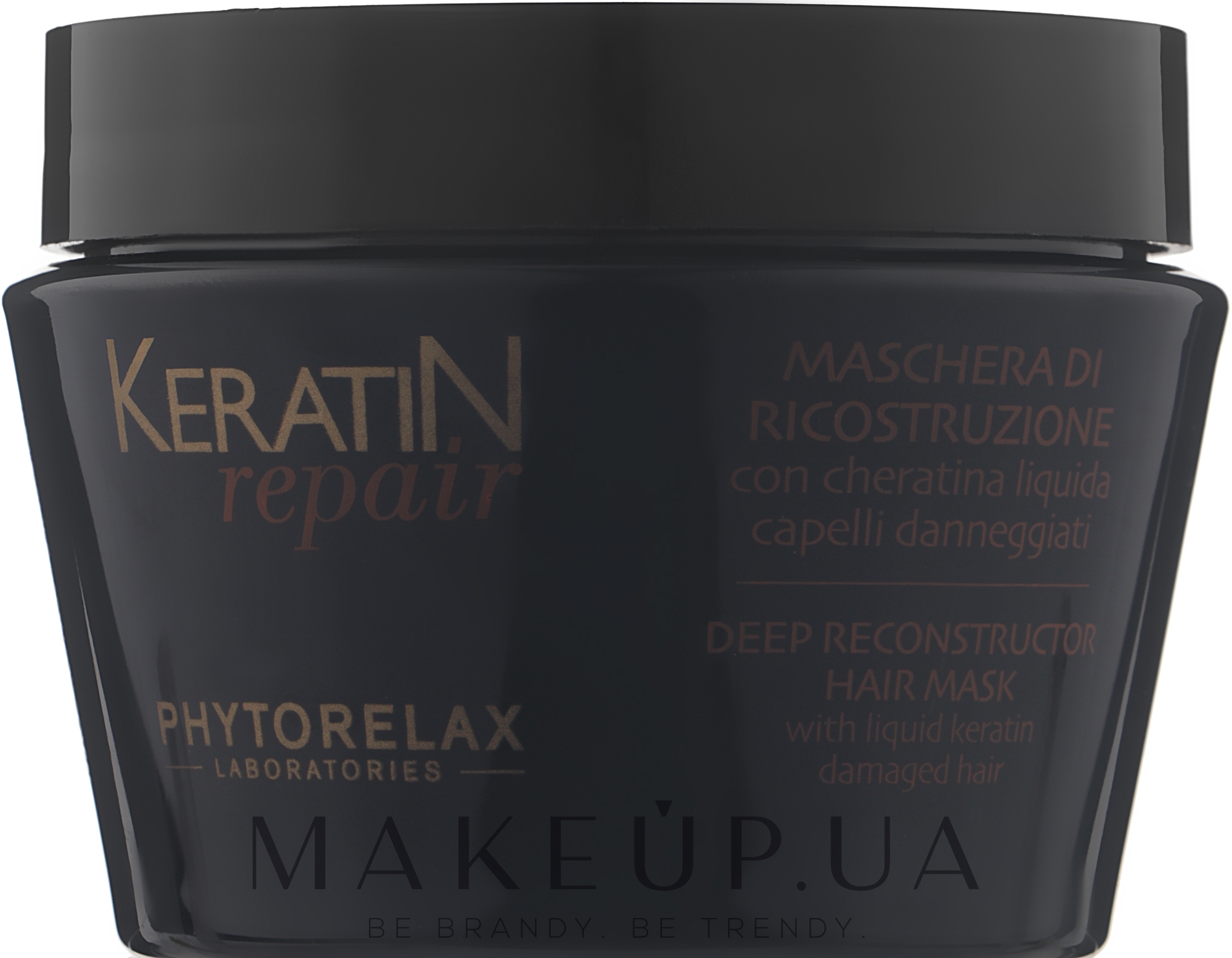 Маска для глибокого відновлення волосся KERATIN PhL - Phytorelax Laboratories Keratina Deep Reconstructor Mask — фото 250ml