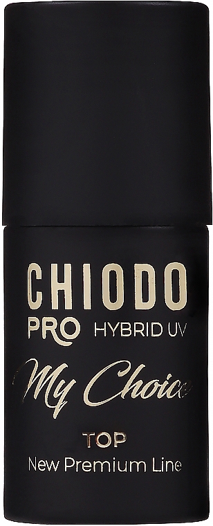 Топ для гібридного лаку для нігтів - Chiodo Pro My Choice New Premium Line Hybrid UV Top — фото N1