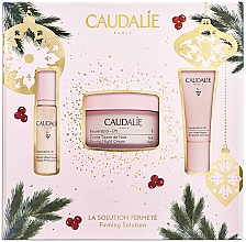 Духи, Парфюмерия, косметика Набор - Caudalie Resveratrol Lift Firming Solution (eye/cr/5ml + ser/10ml + cr/50ml) 