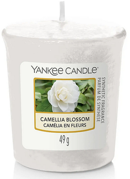 Ароматична свічка - Yankee Candle Votiv Camellia Blossom — фото N1
