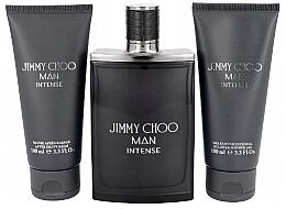 Духи, Парфюмерия, косметика Jimmy Choo Man Intense Travel Set - Набор (edt/100ml + ash/b/100ml + sh/gel/100ml)