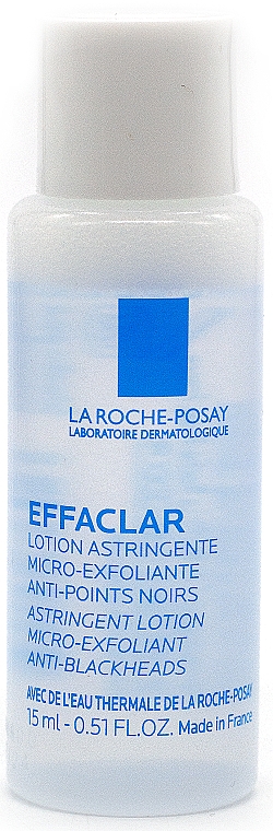 ПОДАРУНОК! Лосьйон для звуження пор з мікровідлущувальним ефектом - La Roche-Posay Effaclar Astringent Lotion — фото N1