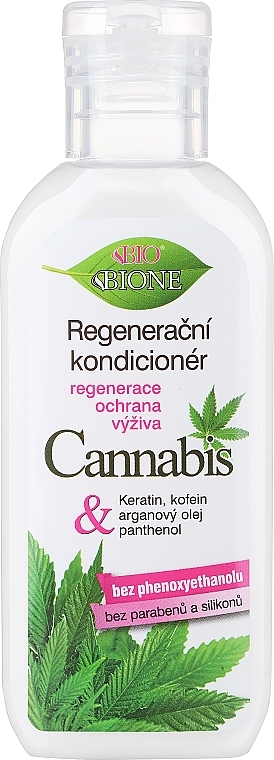 Відновлювальний кондиціонер для волосся - Bione Cosmetics Cannabis Regenerative Conditioner — фото N1