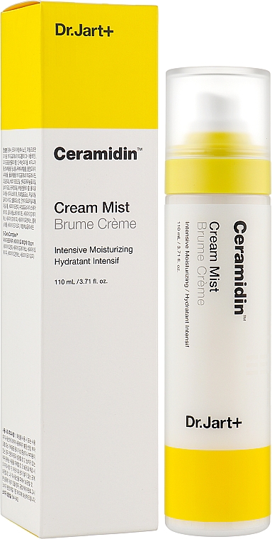Крем-міст зволожувальний і відновлювальний з керамідами - Dr. Jart Ceramidin Cream Mist — фото N2
