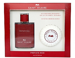 Парфумерія, косметика Saint Hilaire Private Red - Набір(edp/100ml + soap/100g)