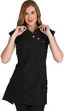 Халат жіночий, чорний, універсальний, 06309/50 - Eurostil — фото N2