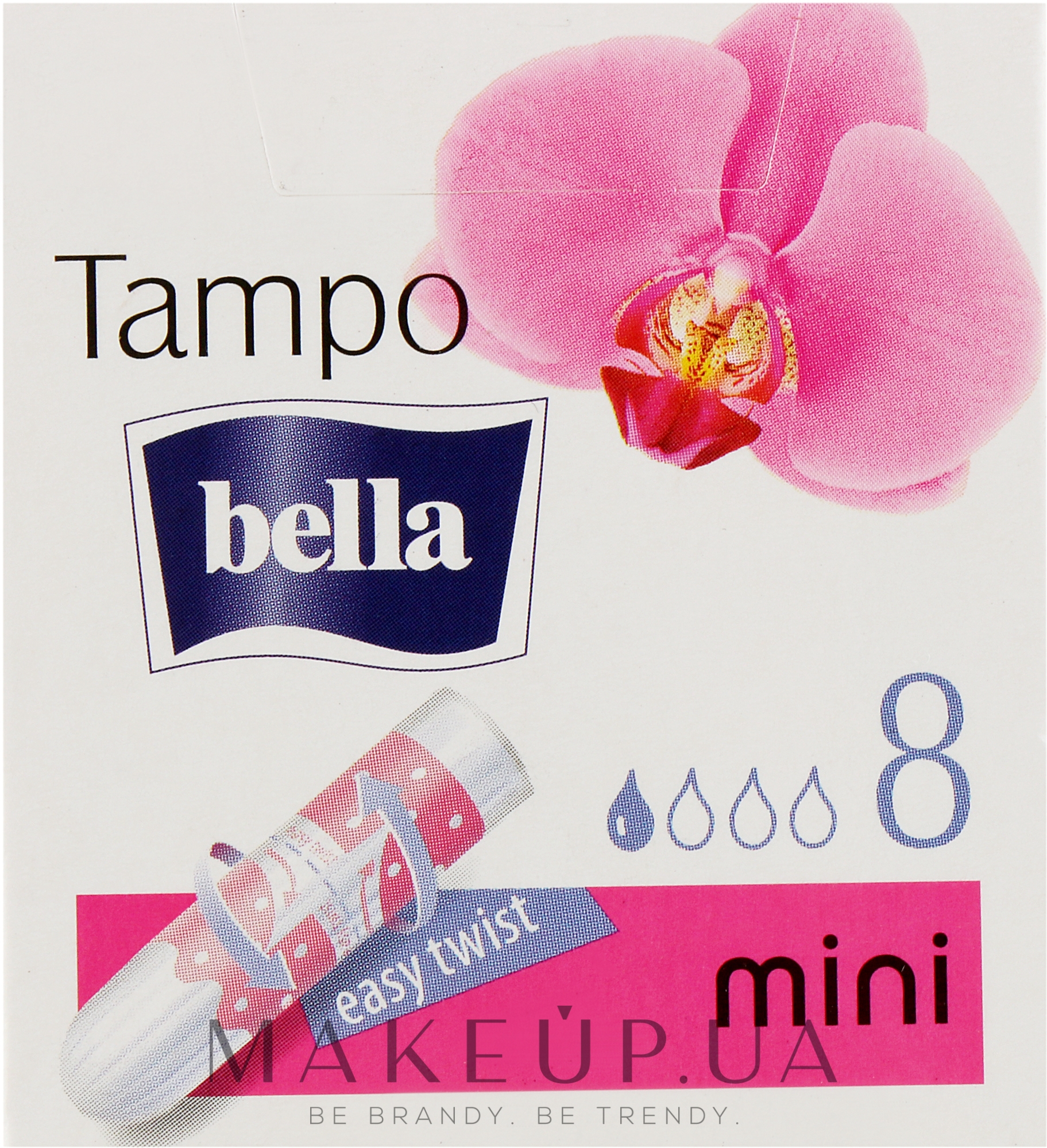 Гігієнічні тампони Tampo Premium Comfort Mini, 8 шт - Bella — фото 8шт