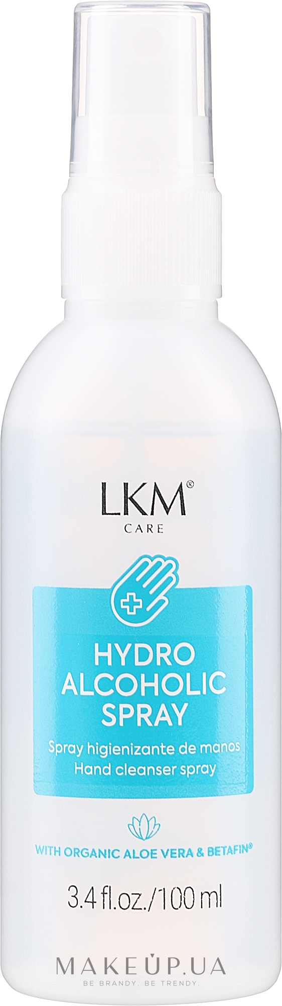Дезинфицирующий спрей для рук - Lakme Hydroalcoholic Protective And Cleanser Spray  — фото 100ml