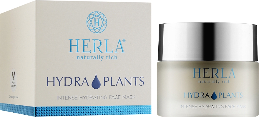 Зволожувальна маска для обличчя - Herla Hydra Plants Intense Hydrating Face Mask — фото N2