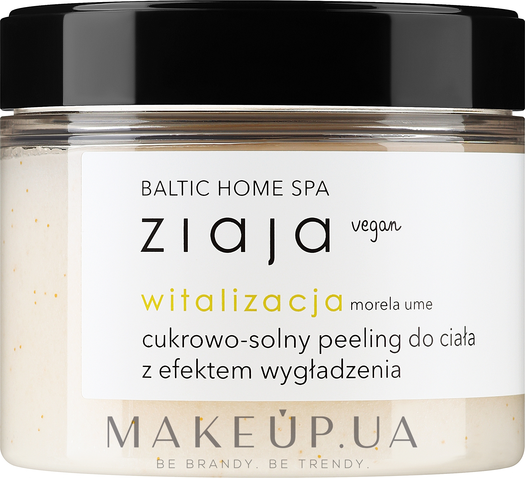 Восстанавливающий сахарно-солевой скраб для тела - Ziaja Baltic Home SPA Witalizacja Body Peeling — фото 300ml