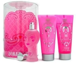 Парфумерія, косметика Anna Sui Dolly Girl - Набір (edt 50 + b/l 100 + sh/g 100)