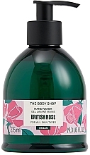 Мыло для рук "Британская роза" - The Body Shop British Rose Hand Wash — фото N1