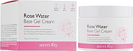 Духи, Парфюмерия, косметика Гель-крем на основе розовой воды - Secret Key Rose Water Base Gel Cream
