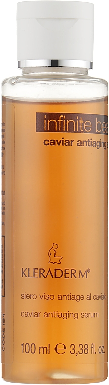 Сироватка для обличчя з чорною ікрою - Kleraderm Infinite Beauty Caviar Antiaging Serum — фото N4