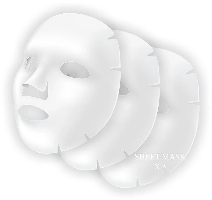 Тканинна маска для обличчя - Eclat Skin London Hyaluronic Acid & Collagen Sheet Masks — фото N2