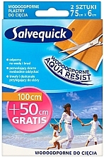 Духи, Парфюмерия, косметика Пластырь водостойкий, 150 см - Salvequick Aqua Resist