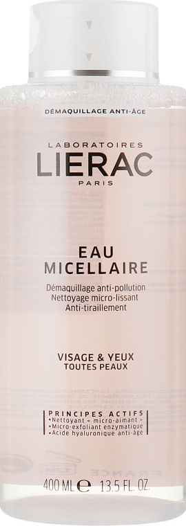 Міцелярна вода - Lierac Cleansing Micellar Water — фото N1