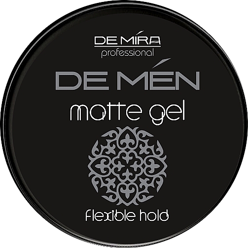 Профессиональный стайлинговый матовый гель для укладки волос - DeMira Professional DeMen Matte Gel