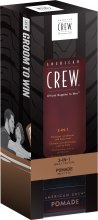 Духи, Парфюмерия, косметика Набор - American Crew Groom To Win 3 In 1 Pomade Duo (shmp/250ml + pomade/85g) 