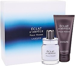 Духи, Парфюмерия, косметика Lanvin Eclat d'Arpege Pour Homme - Набор (edt/50ml + sh/gel/100ml)