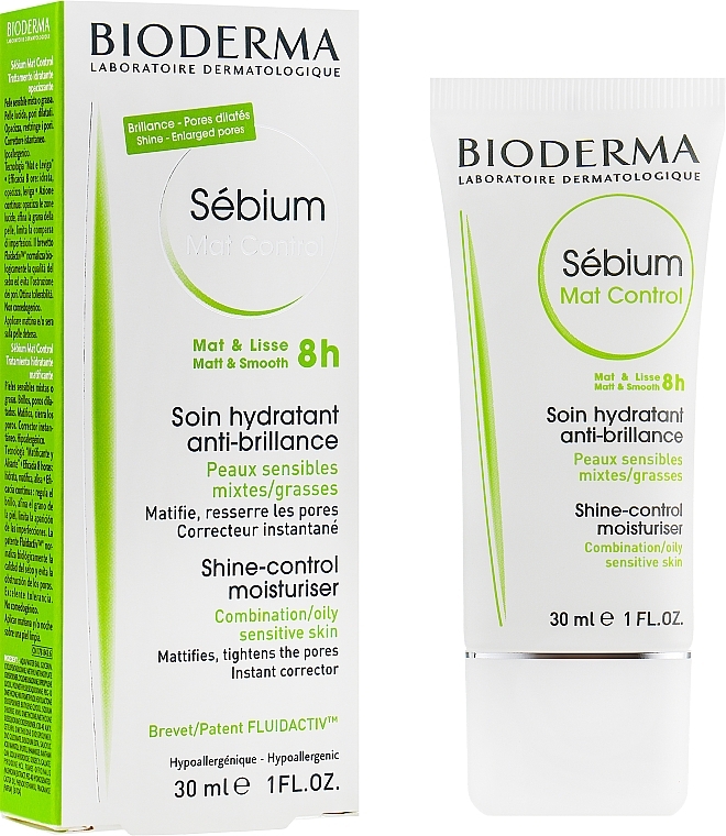 УЦІНКА Матуючий крем для обличчя - Bioderma Sebium Mat Control * — фото N3