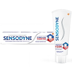 Зубная паста "Чувствительность зубов и защита десен" - Sensodyne Sensitivity & Gum — фото N3
