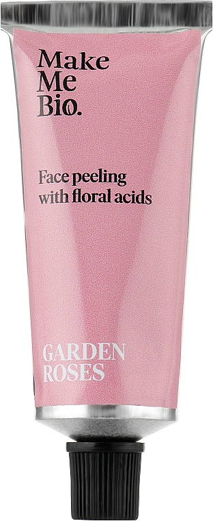 Пилинг для лица с цветочными кислотами - Make Me Bio Garden Roses Face Peeling With Floral Acids — фото N1
