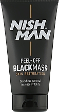 Духи, Парфюмерия, косметика Черная маска для лица - Nishman Peel-Off Black Mask