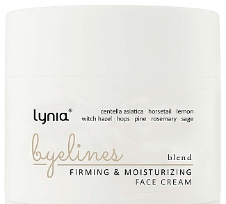 Зміцнювальний та зволожувальний крем для обличчя - Lynia Byelines Firming & Moisturising Face Cream — фото N1