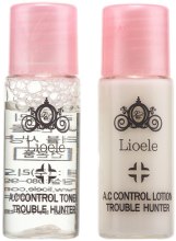 Духи, Парфюмерия, косметика Набор миниатюр - Lioele A.C. Control Miniature Set (lotion/5ml + toner/5ml)