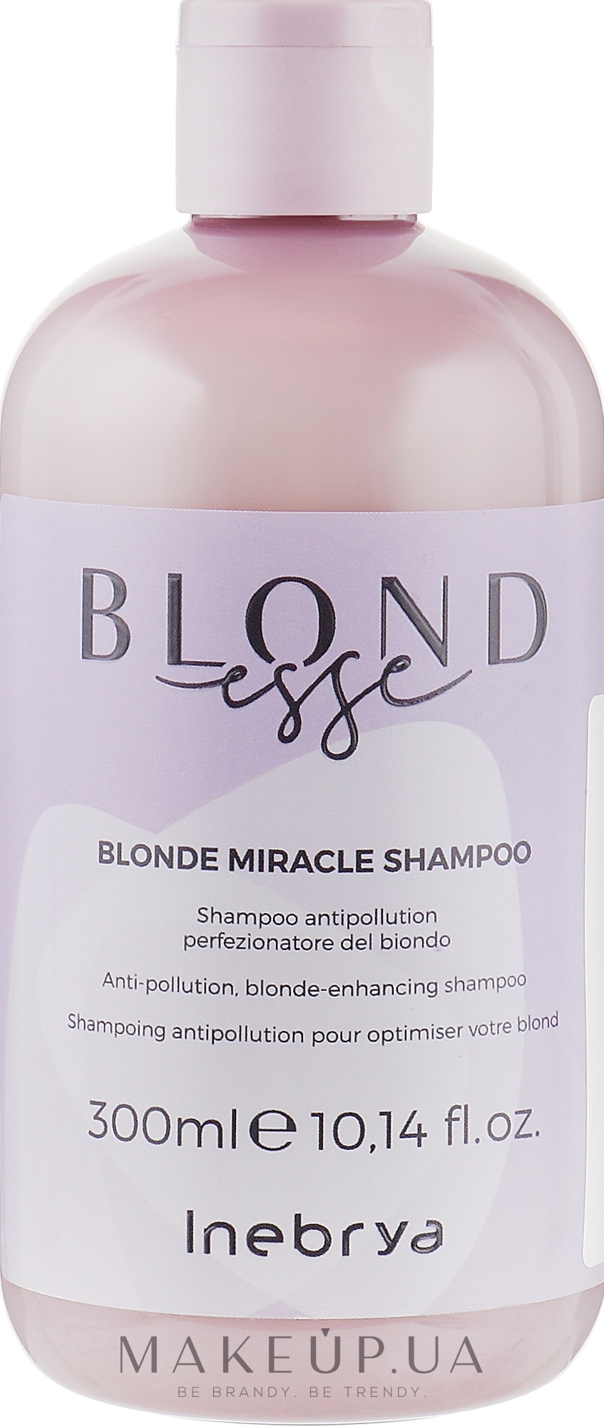 Шампунь для відтінку блонд - Inebrya Blondesse Blonde Miracle Shampoo — фото 300ml