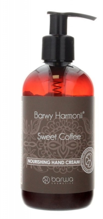 Зволожувальний крем для рук "Солодка кава" - Barwa Harmony Sweet Coffee Nourishing Hand Cream — фото N1