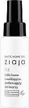 Легкий увлажняющий и насыщающий кислородом крем для лица - Ziaja Baltic Home Spa Light Face Cream Moisturising Oxygenating — фото N1