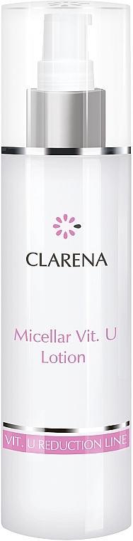 Міцелярний лосьйон для обличчя з вітаміном U - Clarena Vit. U Reduction Line Miccelar Vit. U Lotion — фото N1