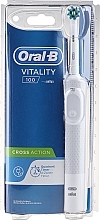 Електрична зубна щітка, біла - Oral-B Braun Vitality 100 Cross Action — фото N2