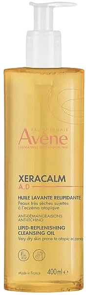 Очищающее масло для сухой кожи - Avene XeraCalm A.D Lipid-Replenishing Cleansing Oil — фото N3