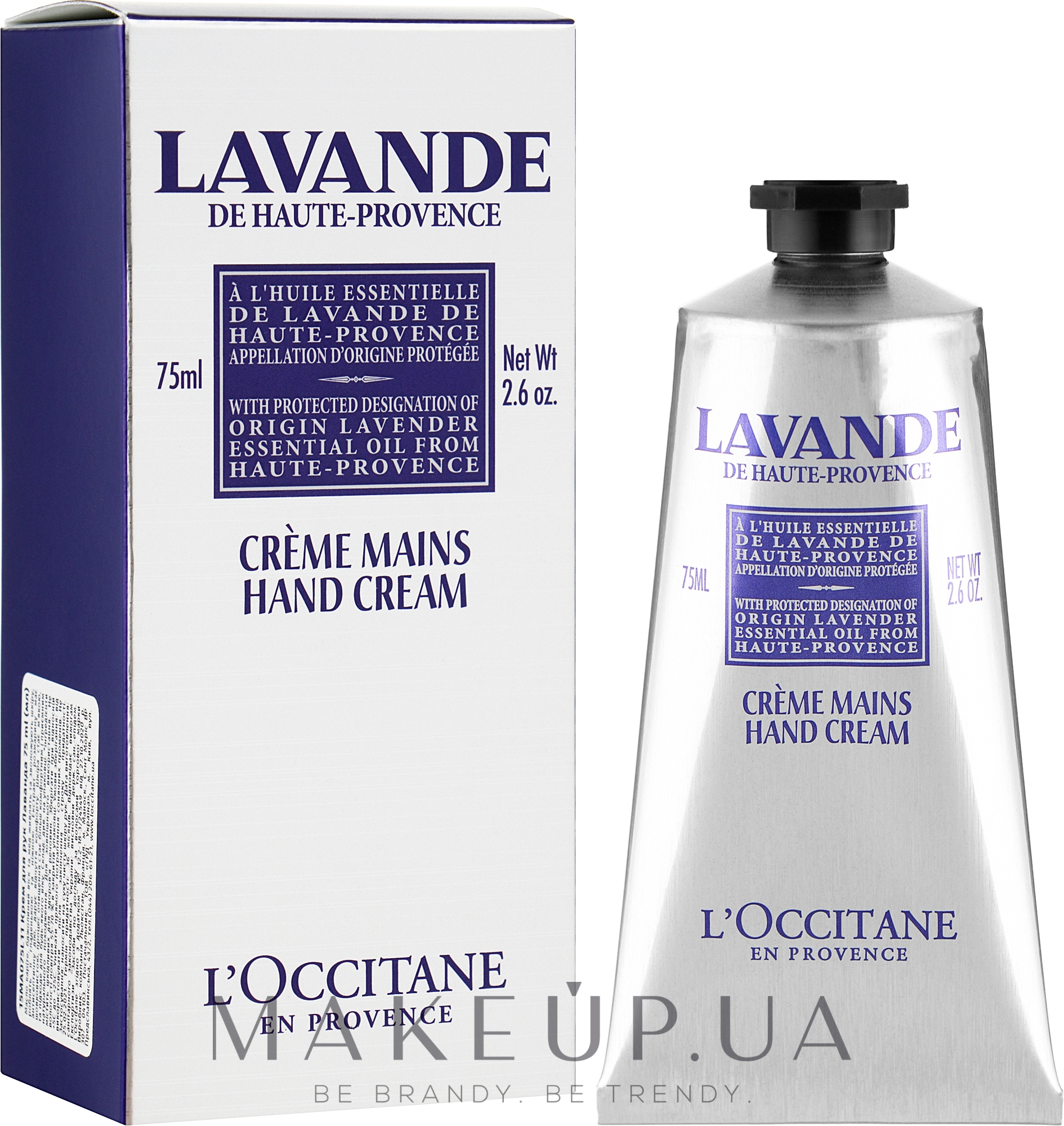 Крем для рук "Лаванда" - L'Occitane Lavande Hand Cream — фото 75ml