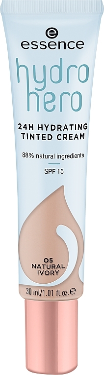 Увлажняющий тональный крем - Essence Hydro Hero 24H Hydrating Tinted Cream SPF15