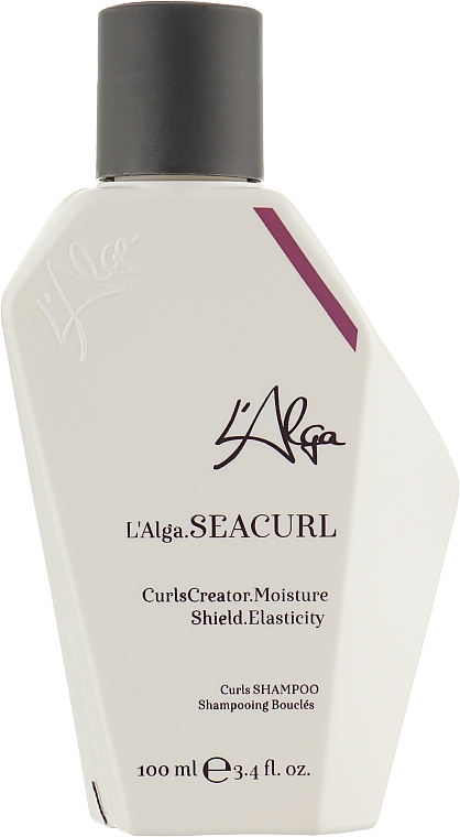 Набор для вьющихся волос - L'Alga Seacurl Beauty (shm/100ml + h/mask/100ml + perf/85ml + pouch) — фото N3